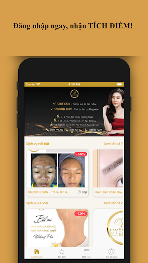 Thẩm mỹ Uyên Lee Screenshot 0