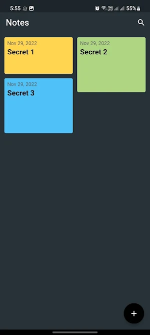 Secret Notes Screenshot 1