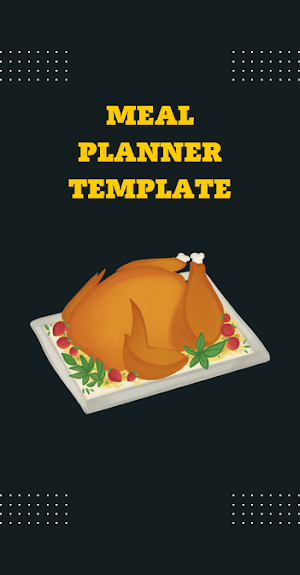 Meal Planner Template Screenshot 2