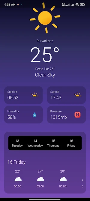 Weather Screenshot 3