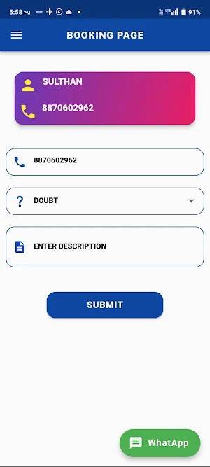 BNeeds Calls Screenshot 1