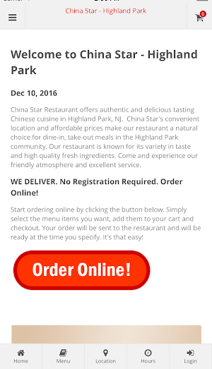 China Star - Highland Park Screenshot 0