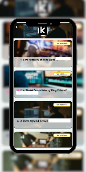 Kling Video AI App Guide Screenshot 1