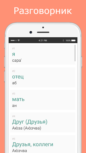 Русско-абхазский разговорник Screenshot 1