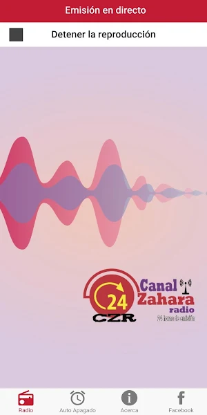 Canal Zahara Radio. CZR Screenshot 0