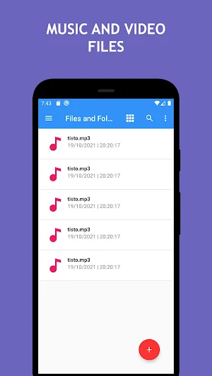 Files and Folders Manager Screenshot 1