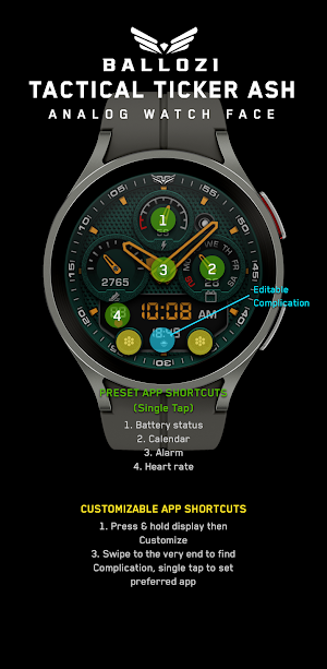 BALLOZI Tactical Ticker Ash Screenshot 2