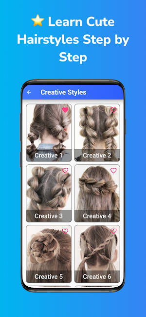Hairstyles for Girls Screenshot 0