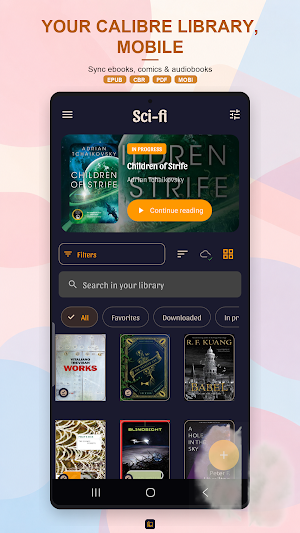 Calibre Ebook Reader - CaliMob Screenshot 0