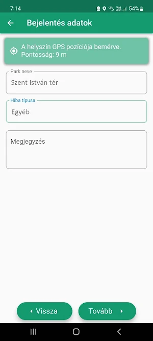 Gyál KáptaLAN - Bejelentő Screenshot 2