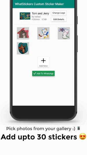 WhatStickers.in | Custom Personal Sticker Maker Screenshot 3