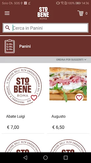 StoBene panini Screenshot 3