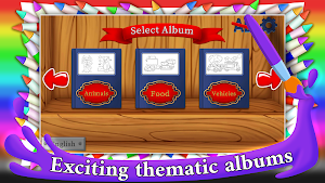 Beautiful Coloring Book For Kids - Preschool Games Screenshot 0