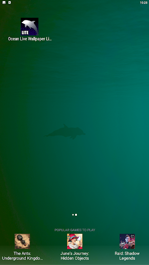 Ocean Live Wallpaper Lite Screenshot 3