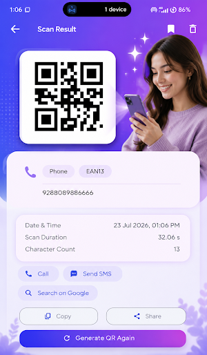 QR & Barcode Scanner Screenshot 3