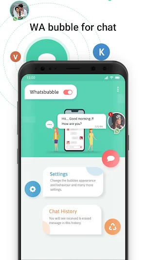 WA bubble for chat Screenshot 0