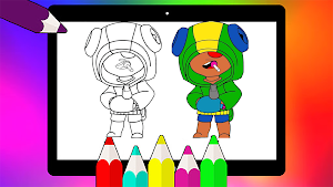 Brawl Stars Coloring Book Screenshot 0