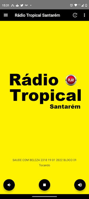 Rádio Tropical Santarém Screenshot 2