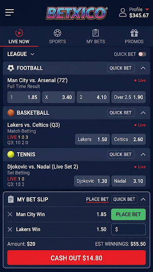 Betxico Screenshot 2