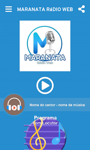 Maranata Rádio Web Screenshot 1