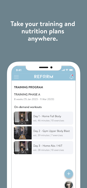 Reform Coaching Screenshot 1