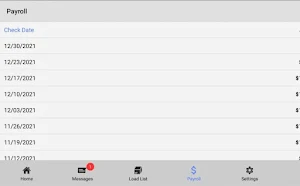 KB Mobile Driver App Screenshot 1