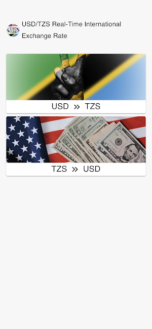 USD to TZS Screenshot 0