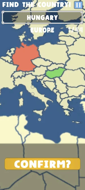 Pangea - Countries Quiz Screenshot 1