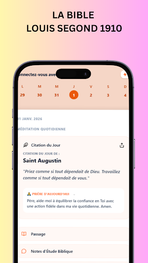 La Bible Français Louis Segond Screenshot 1