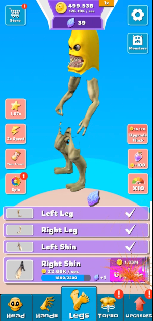 Banana Monsters Fight Idle! Screenshot 3