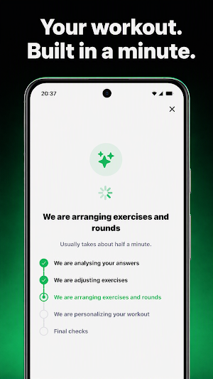 BuildMeUp: Workouts for You Screenshot 1