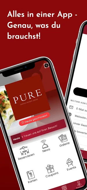 Pure Wine Food Screenshot 0