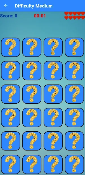 Emoji Cards Memory Matching Screenshot 3