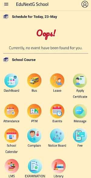 EduNextG India LLP School ERP Screenshot 1