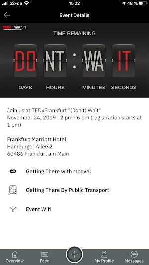 TEDxFrankfurt Screenshot 2
