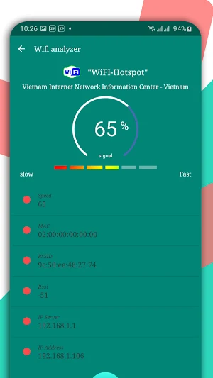 5G internet - Data Speed Check Screenshot 2