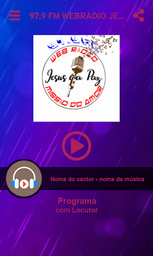 Jesus é a paz missão do amor Screenshot 0