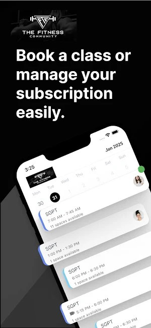 The Fitness Community Screenshot 0