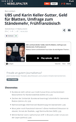 Nebelspalter Screenshot 3