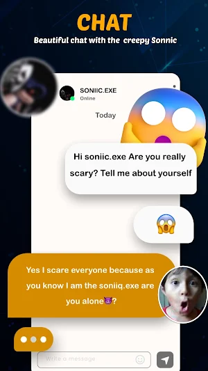 creepy soniic call & games Screenshot 1