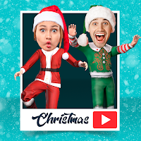 Christmas Face - Photo dance