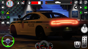 US Police Car Parking Sim 3D Screenshot 1
