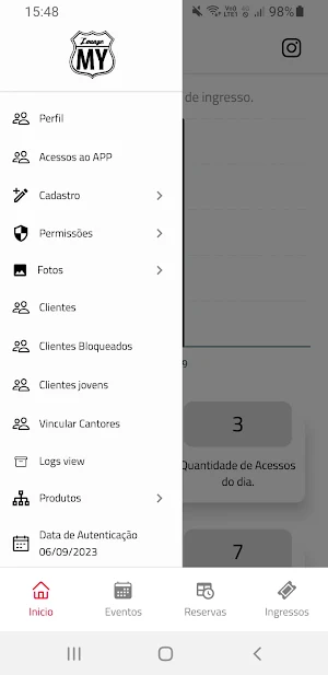 My Lounge Parceiros Screenshot 2