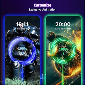 Battery Charging Animations 3D Screenshot 1