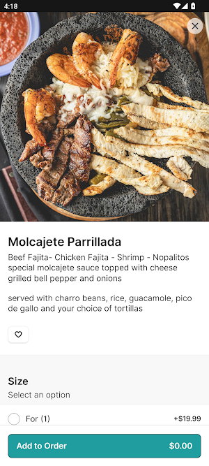 Taqueria Los Agaves Screenshot 2