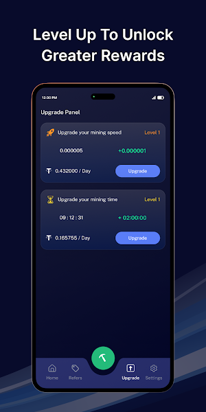 USDT Mining Simulation Screenshot 3