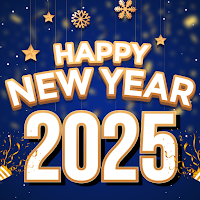 New Year Stickers 2025