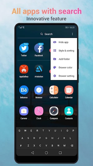 Creative Launcher - Quick & smart launcher 2020 Screenshot 1