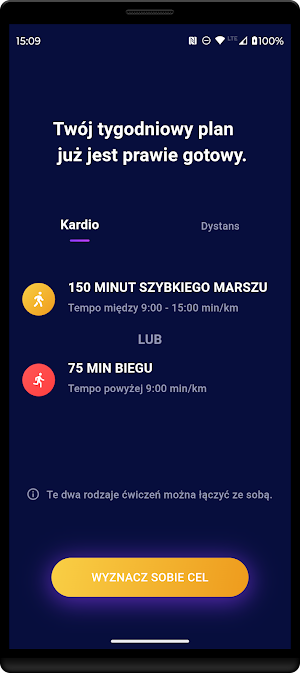 Apka krokomierz - licz kroki Screenshot 1