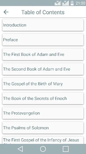 Lost Books of the Bible (Forgotten Bible Books) Screenshot 1